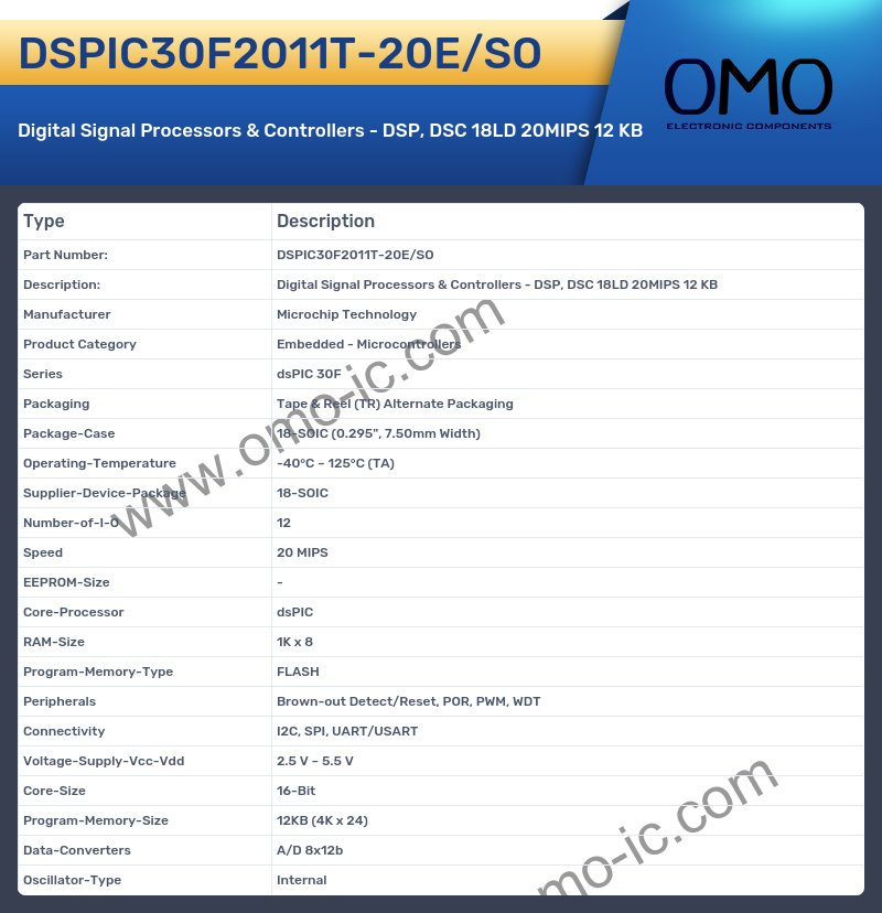 DSPIC30F2011T-20E/SO