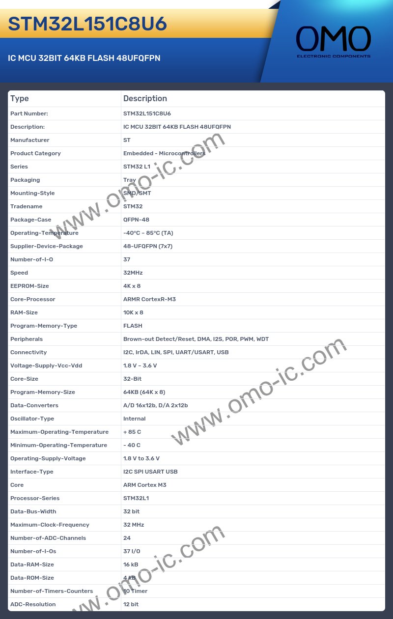 STM32L151C8U6