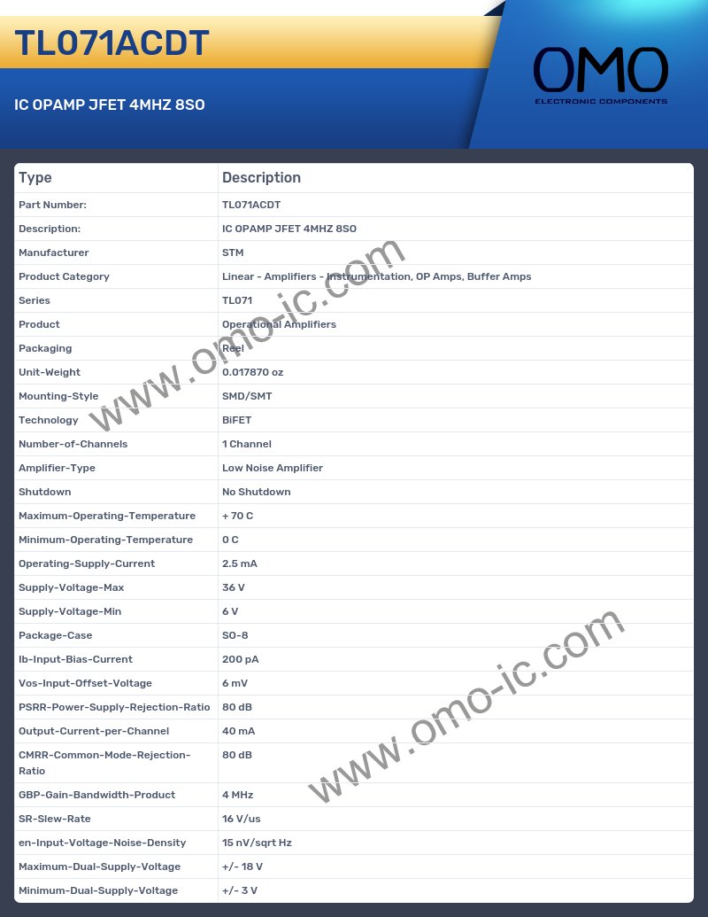 TL071ACDT