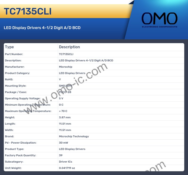 TC7135CLI