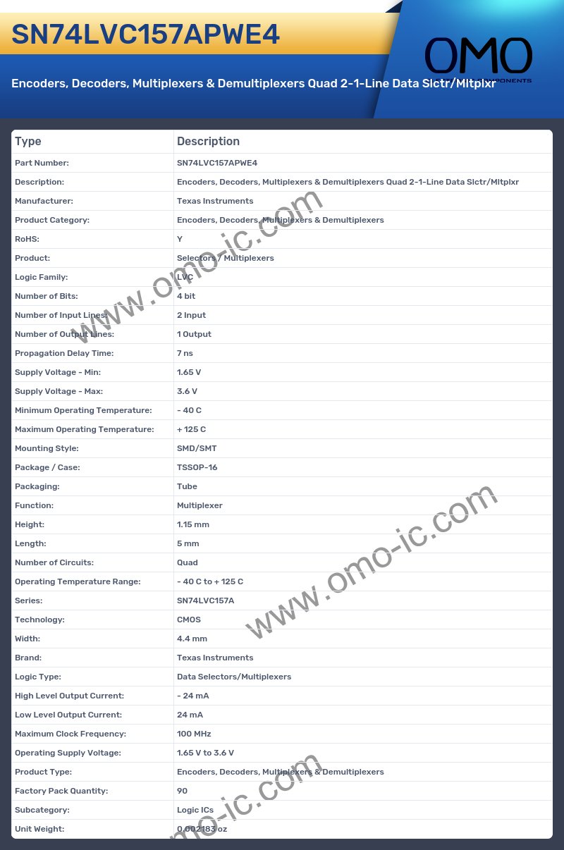 SN74LVC157APWE4