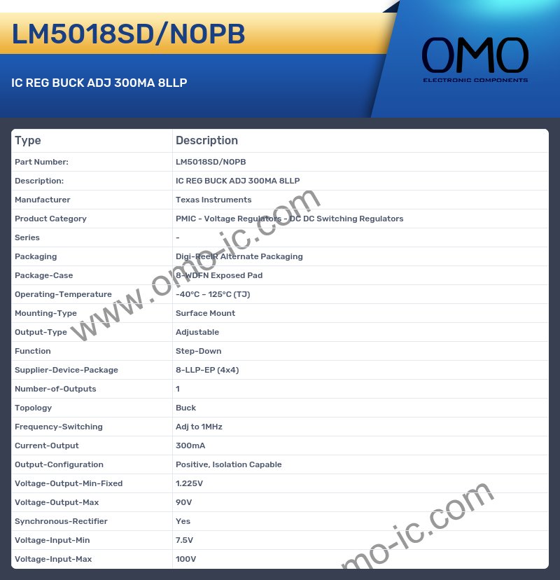 LM5018SD/NOPB