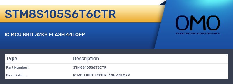 STM8S105S6T6CTR