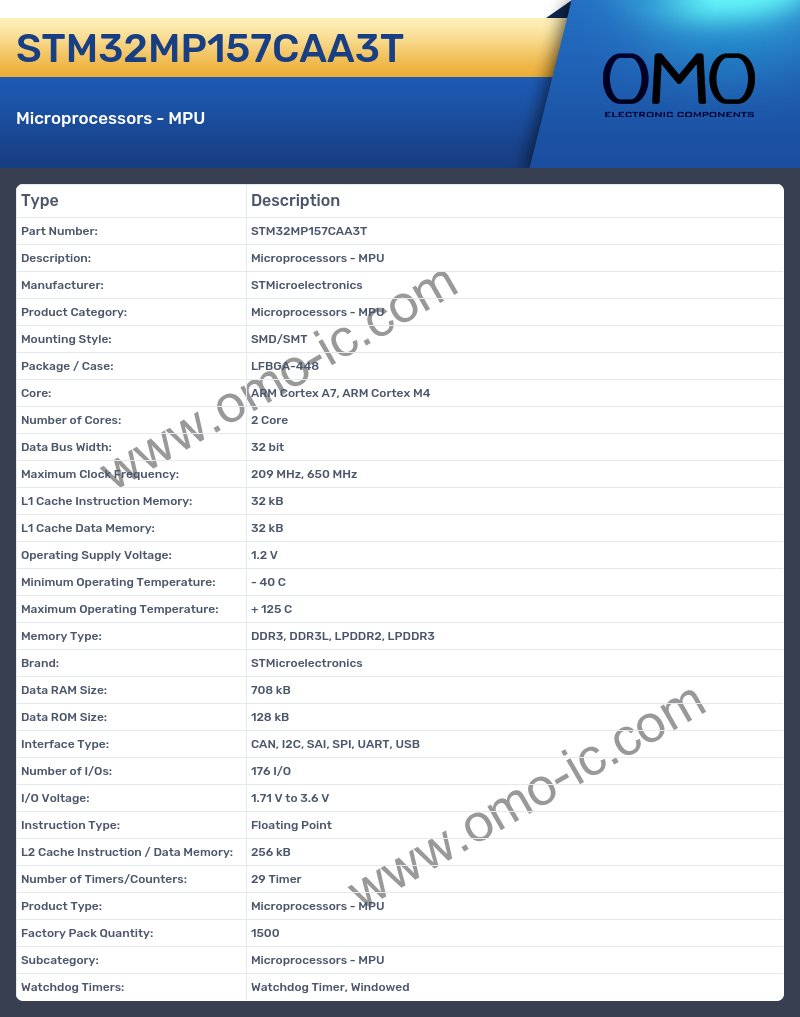 STM32MP157CAA3T