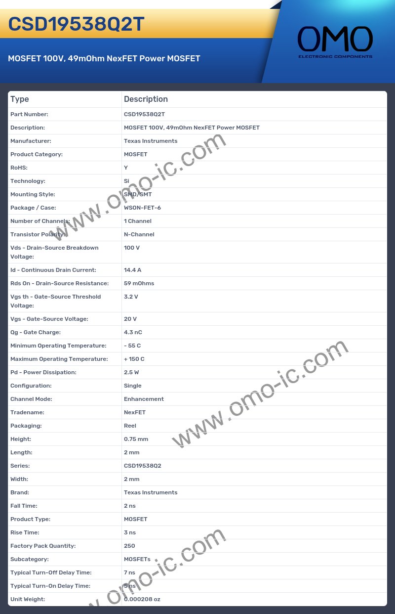 CSD19538Q2T