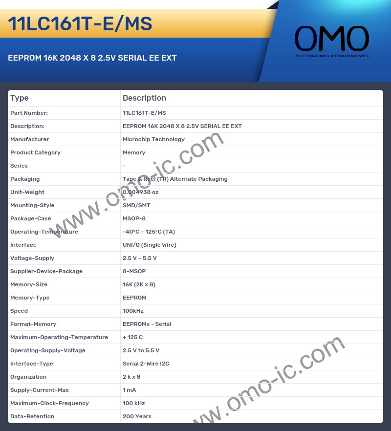 11LC161T-E/MS
