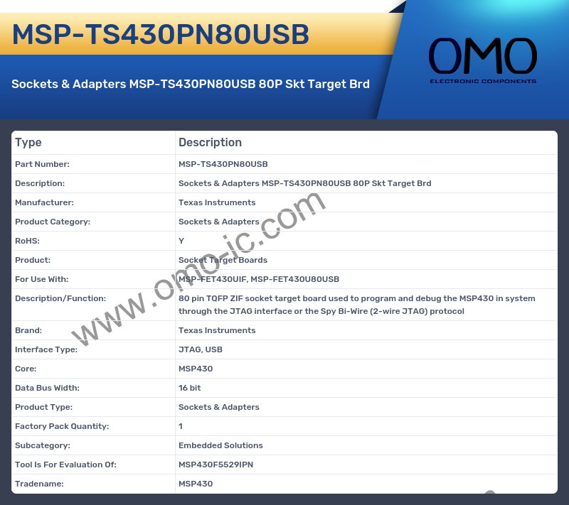 MSP-TS430PN80USB