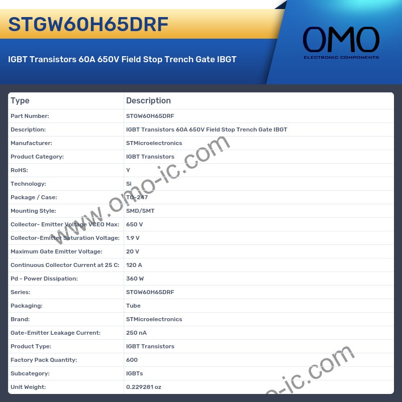STGW60H65DRF