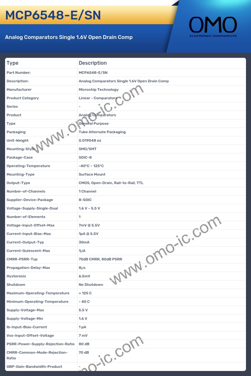 MCP6548-E/SN