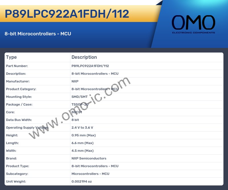 P89LPC922A1FDH/112
