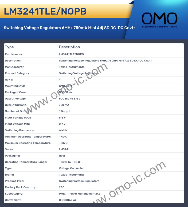 LM3241TLE/NOPB