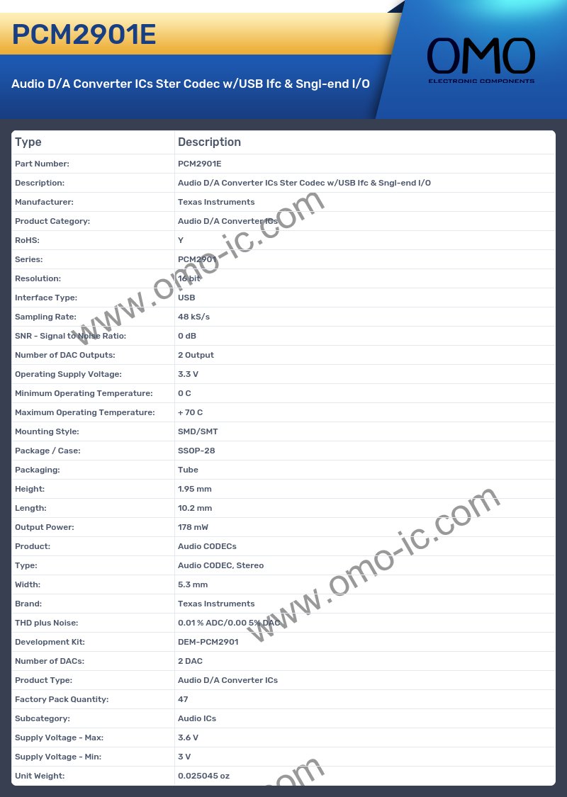 PCM2901E