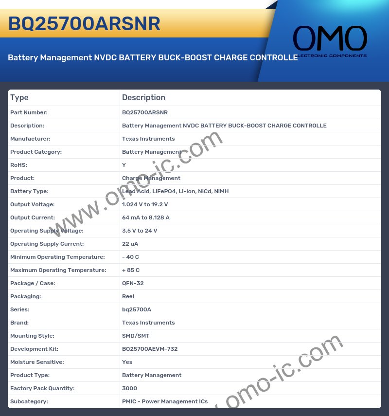 BQ25700ARSNR