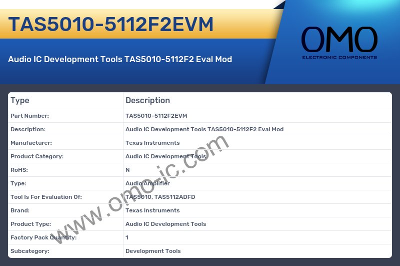 TAS5010-5112F2EVM