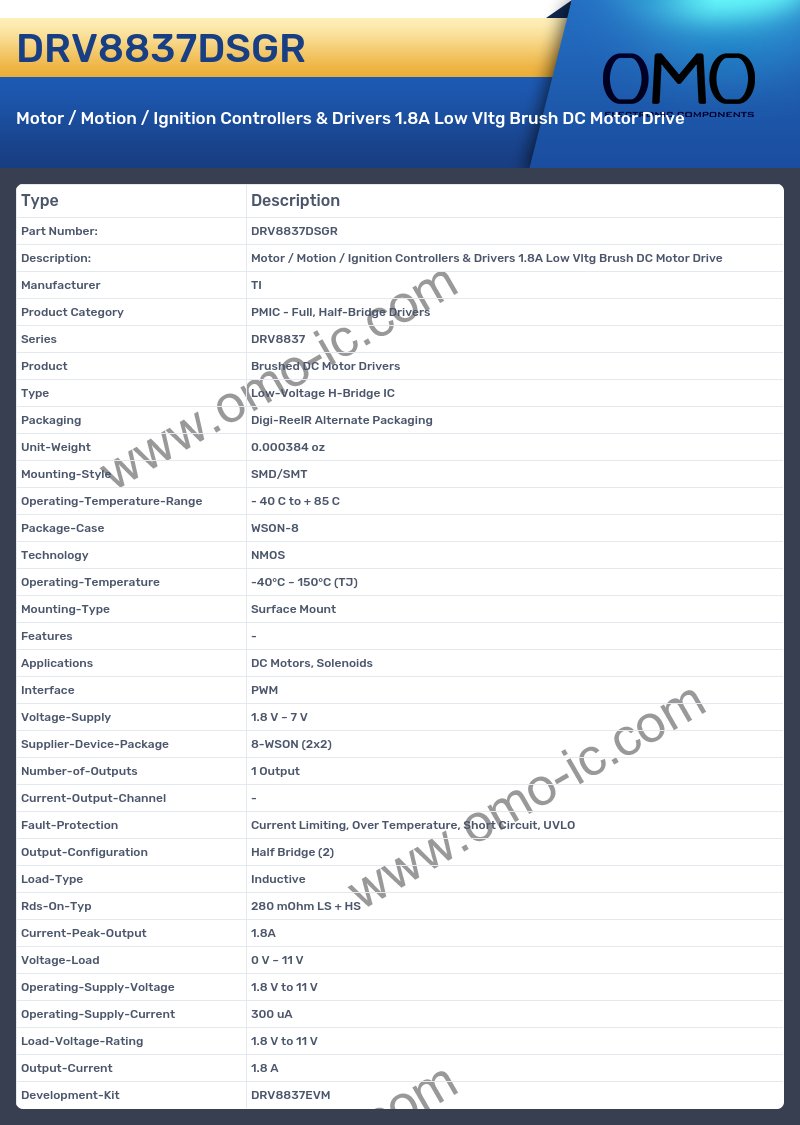 DRV8837DSGR