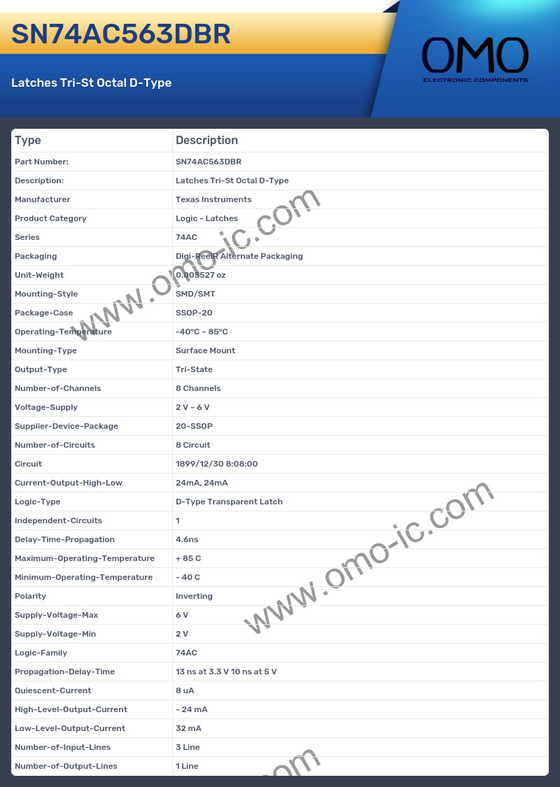SN74AC563DBR