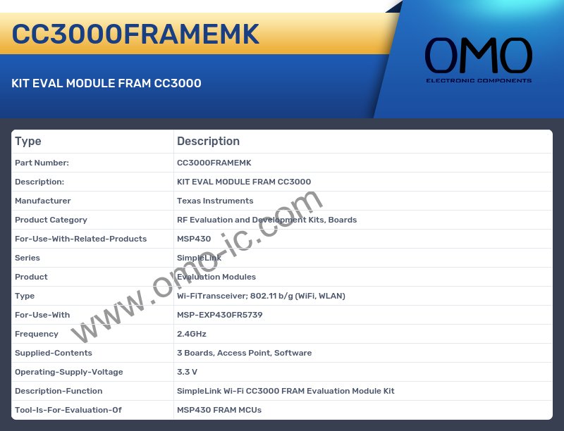 CC3000FRAMEMK