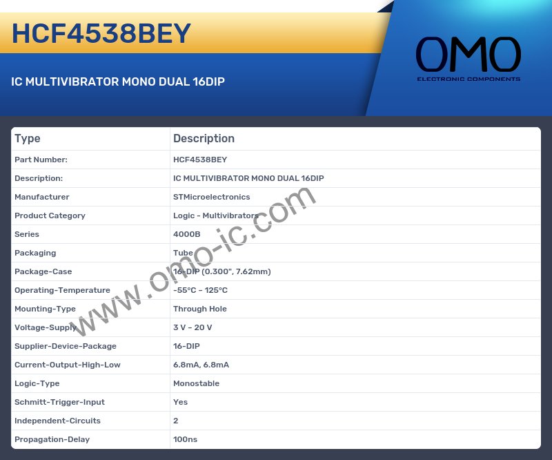 HCF4538BEY