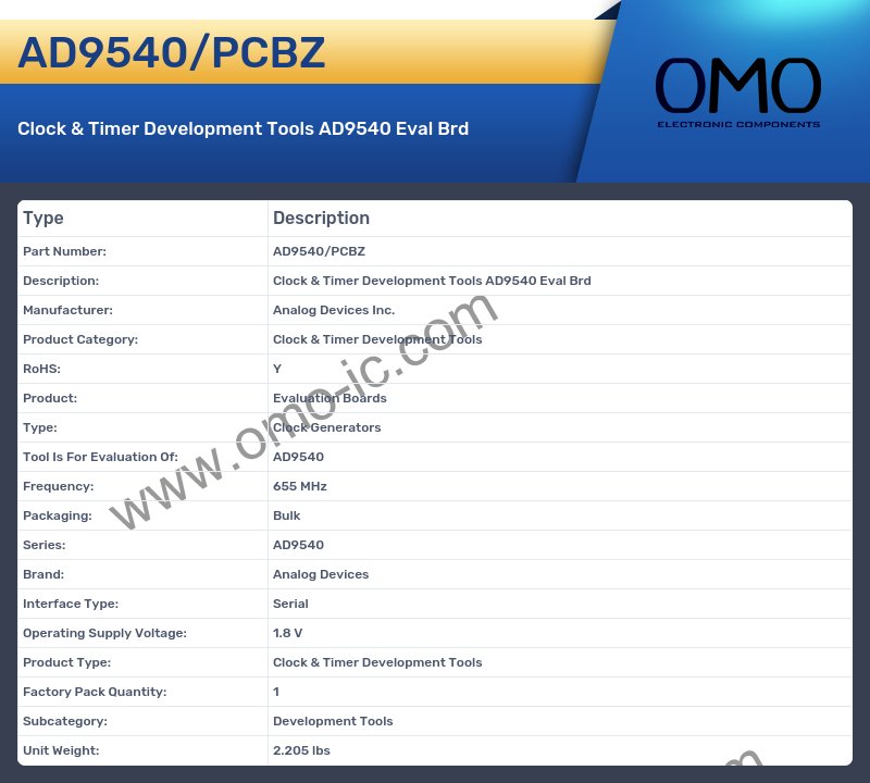 AD9540/PCBZ