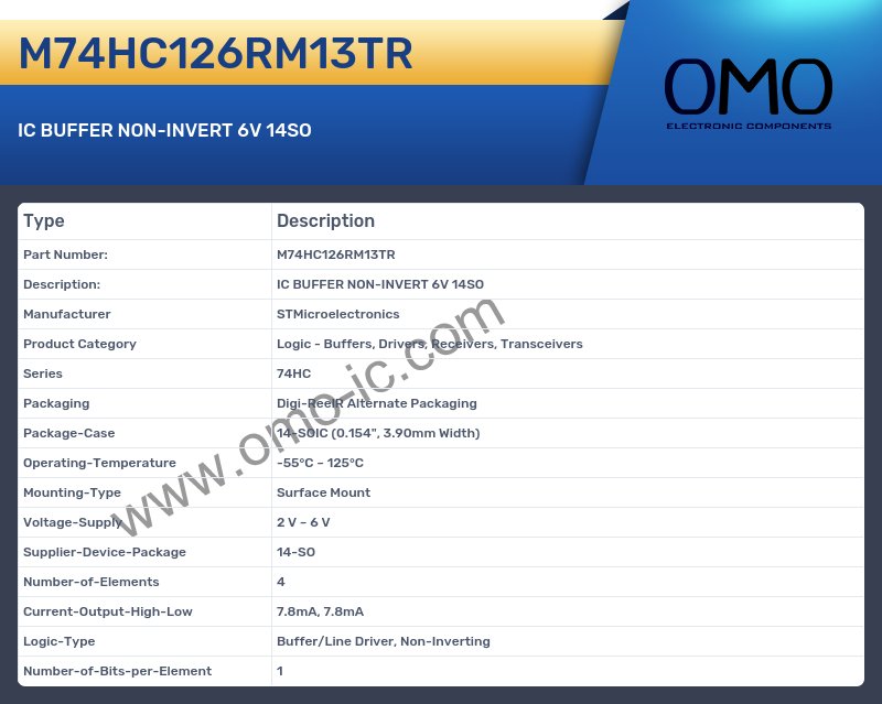 M74HC126RM13TR