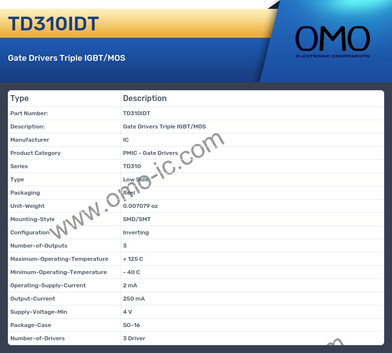 TD310IDT