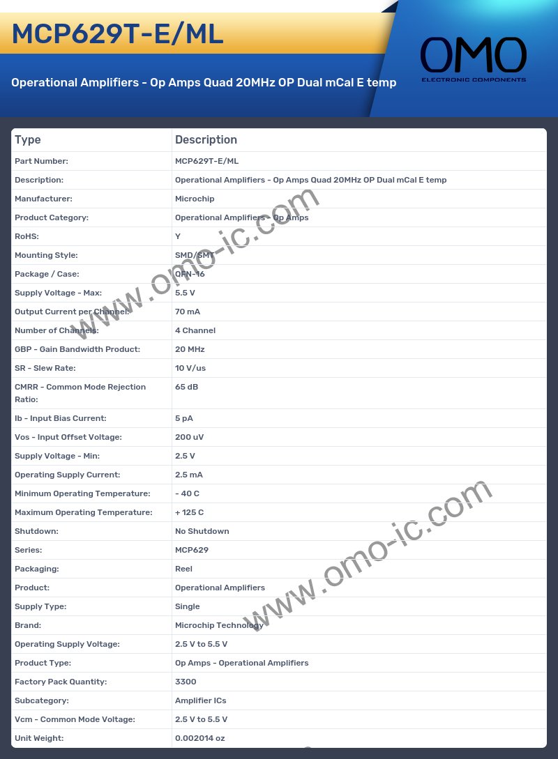MCP629T-E/ML