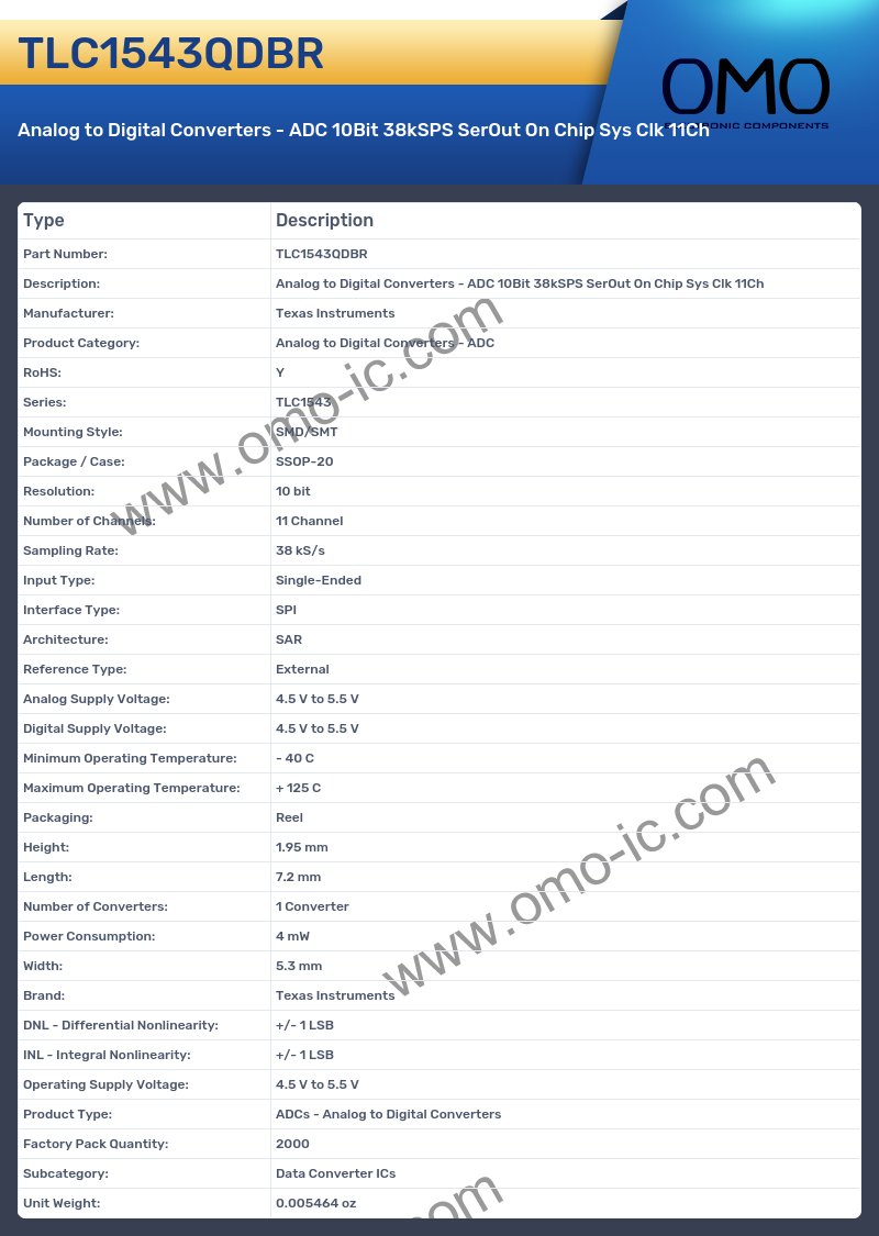 TLC1543QDBR