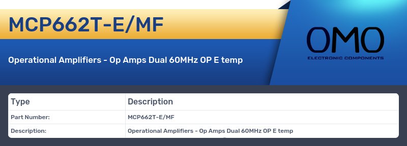 MCP662T-E/MF