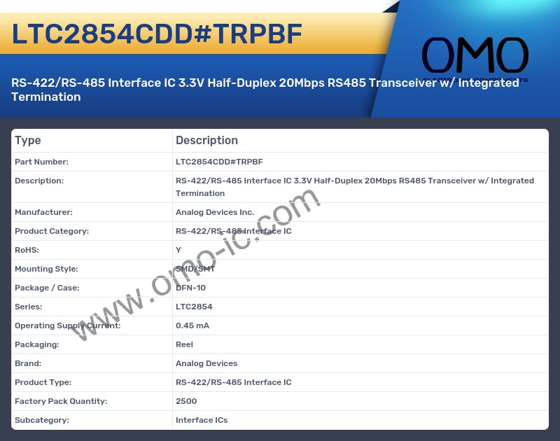 LTC2854CDD#TRPBF