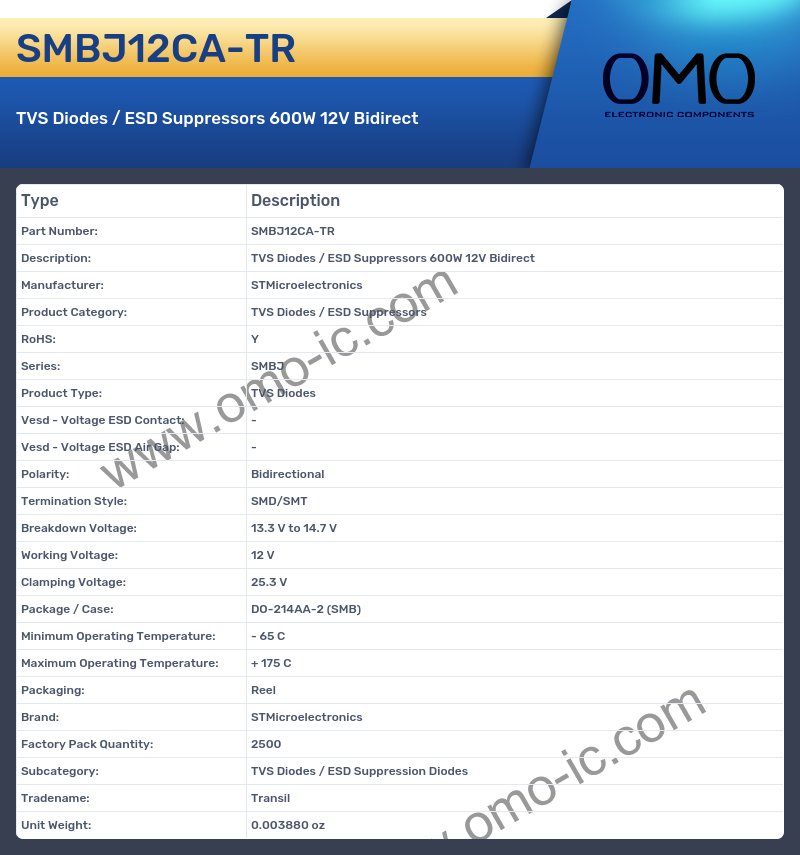SMBJ12CA-TR