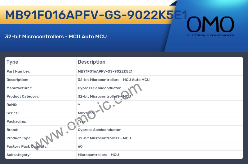 MB91F016APFV-GS-9022K5E1