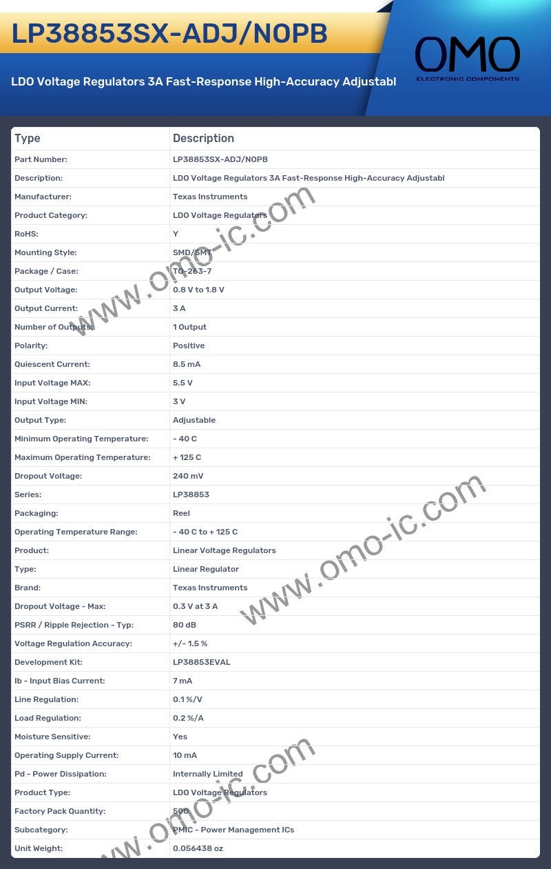 LP38853SX-ADJ/NOPB
