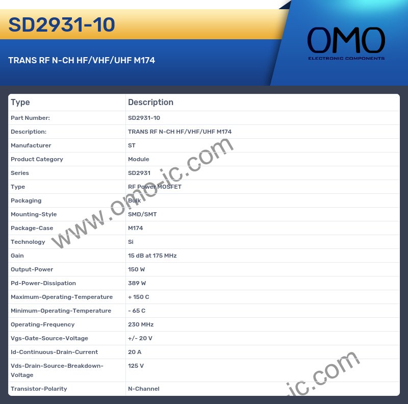 SD2931-10
