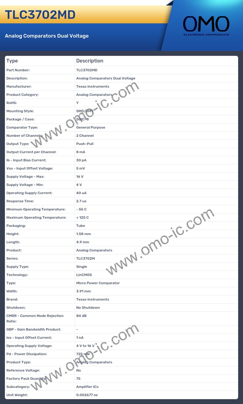 TLC3702MD