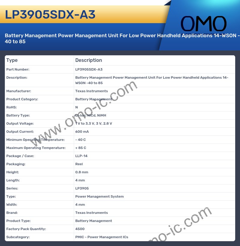 LP3905SDX-A3