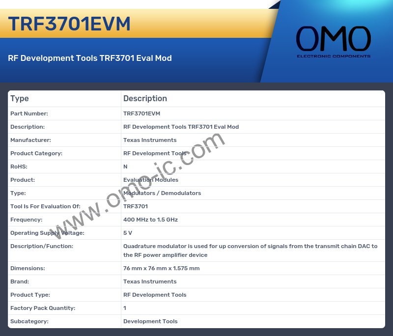 TRF3701EVM
