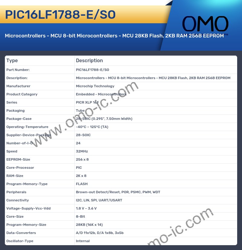 PIC16LF1788-E/SO
