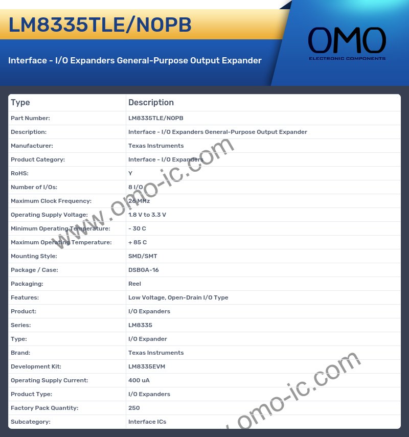 LM8335TLE/NOPB