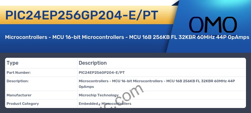 PIC24EP256GP204-E/PT