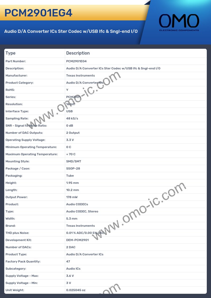 PCM2901EG4