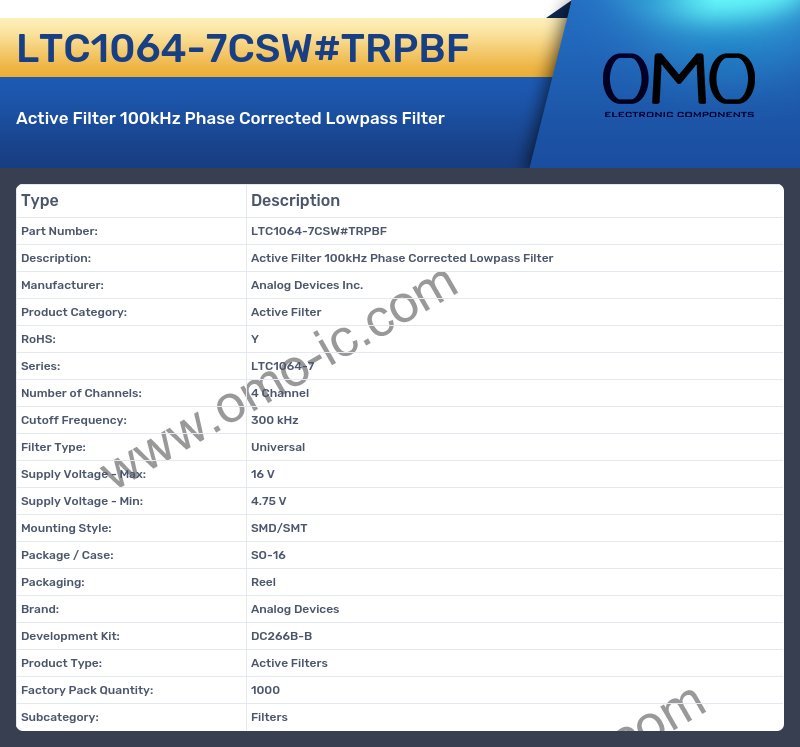 LTC1064-7CSW#TRPBF