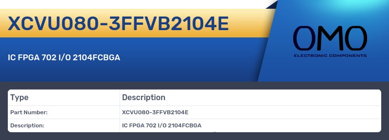 XCVU080-3FFVB2104E