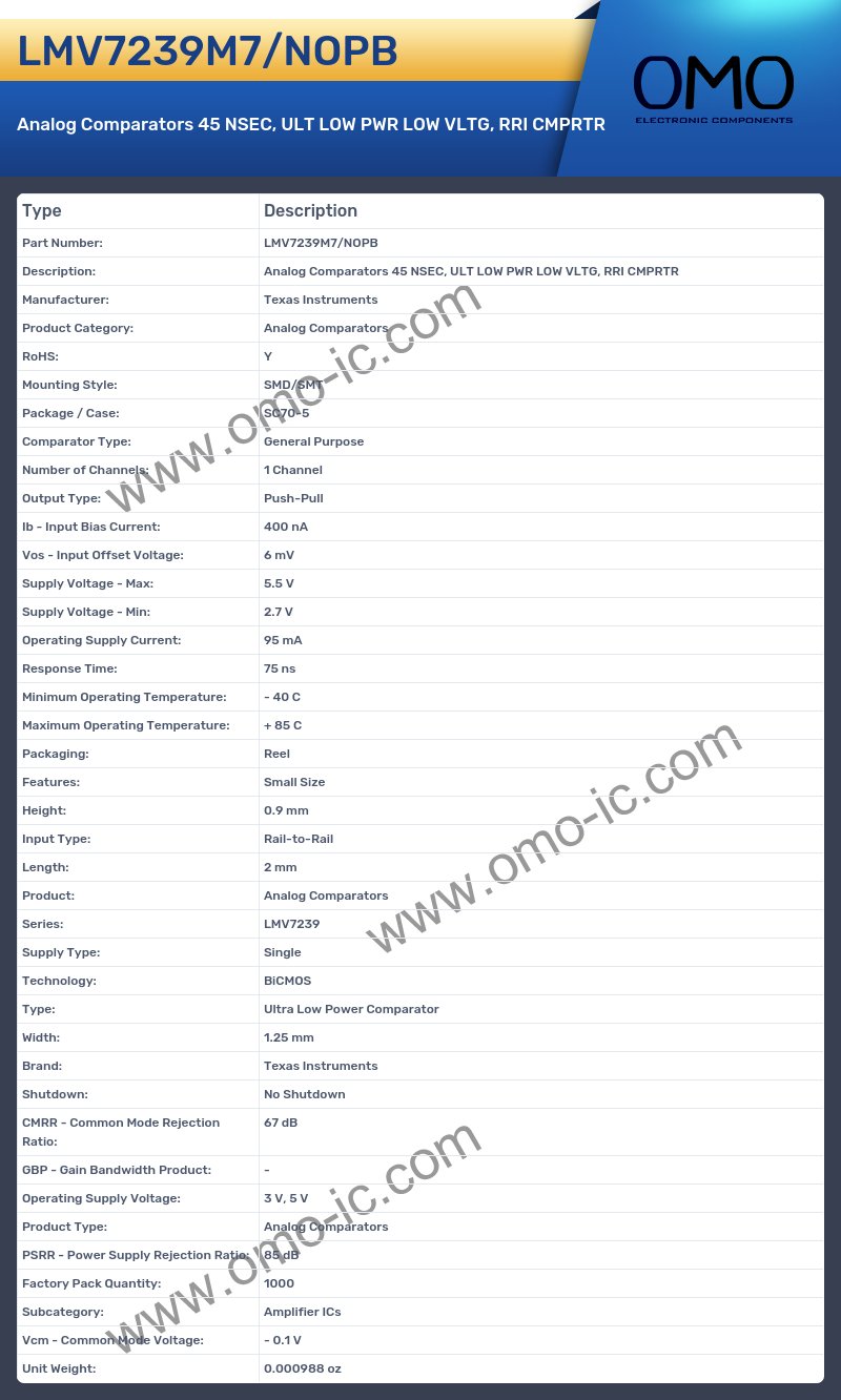 LMV7239M7/NOPB