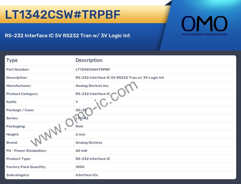 LT1342CSW#TRPBF