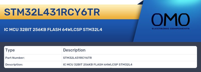 STM32L431RCY6TR