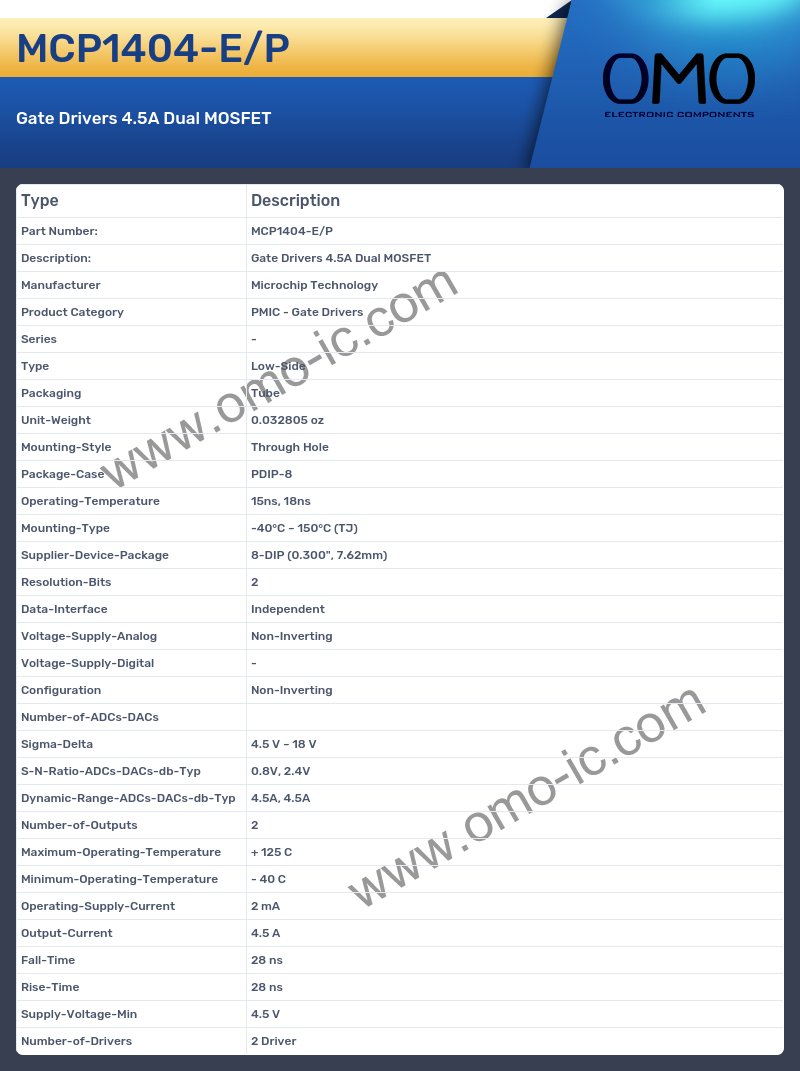 MCP1404-E/P