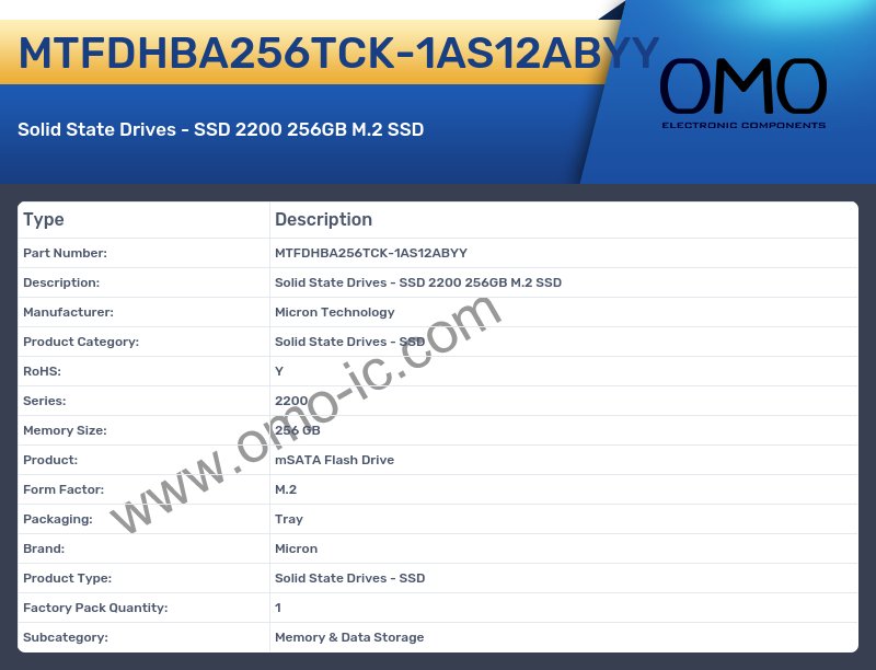 MTFDHBA256TCK-1AS12ABYY