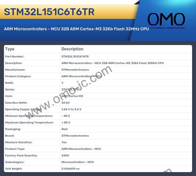 STM32L151C6T6TR