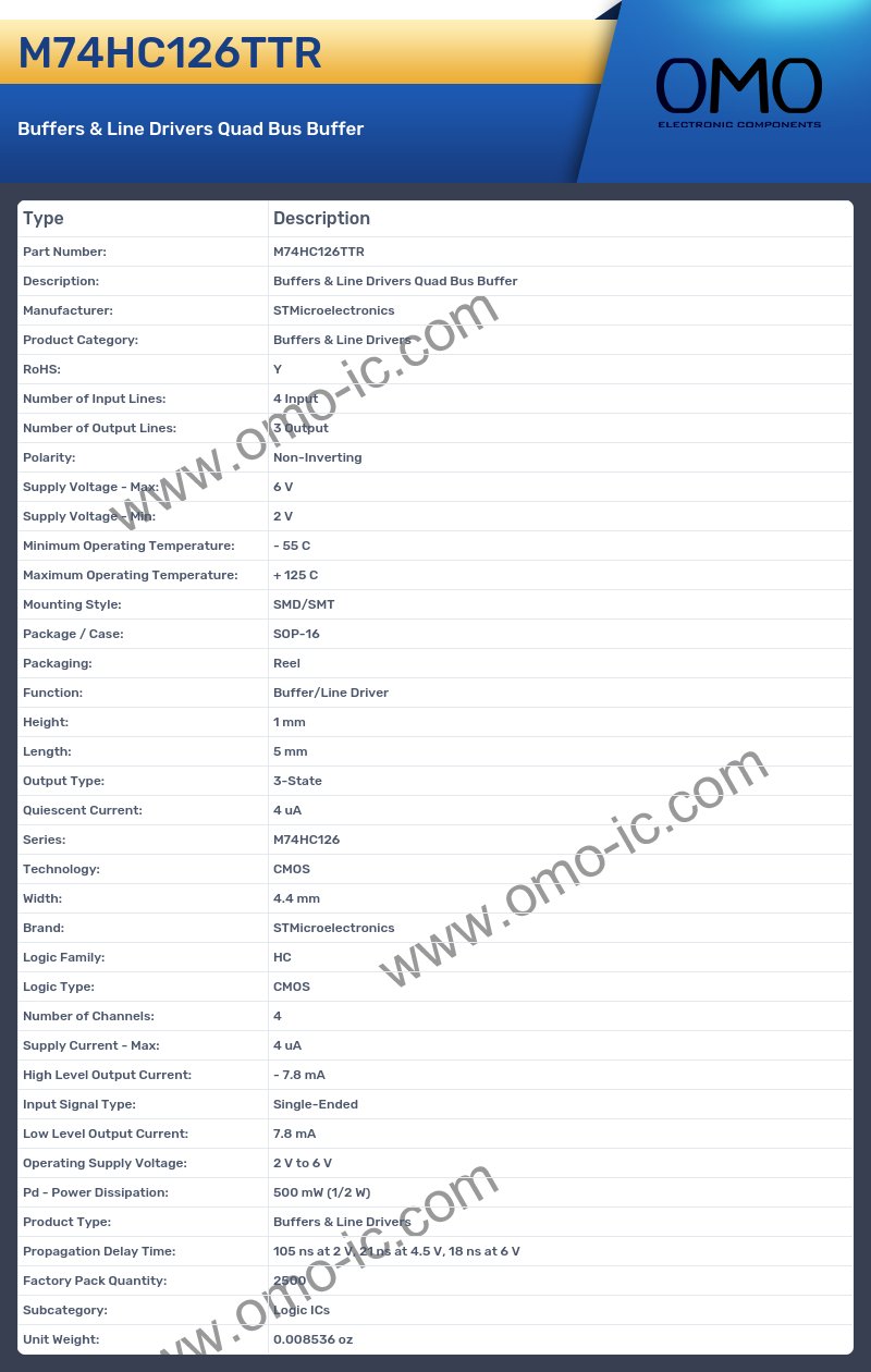 M74HC126TTR