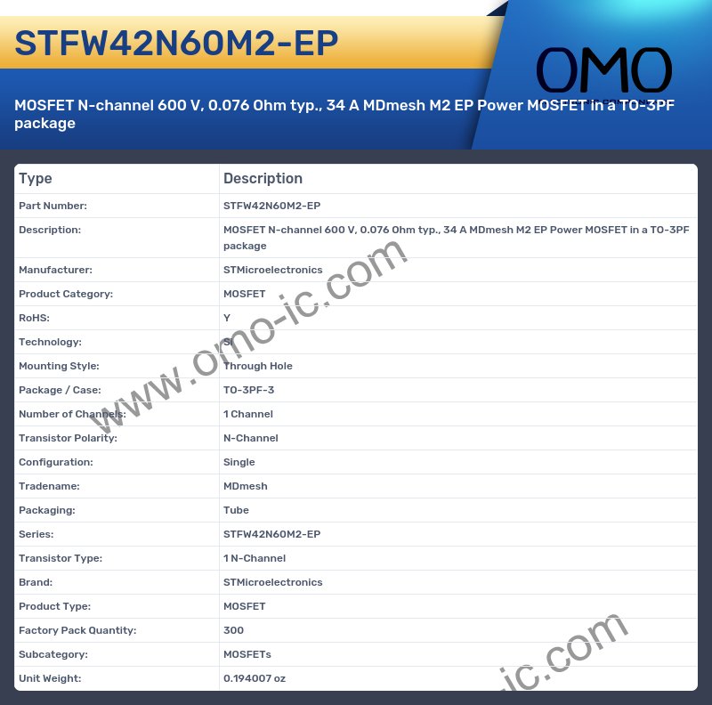 STFW42N60M2-EP